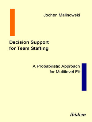 cover image of Decision Support for Team Staffing